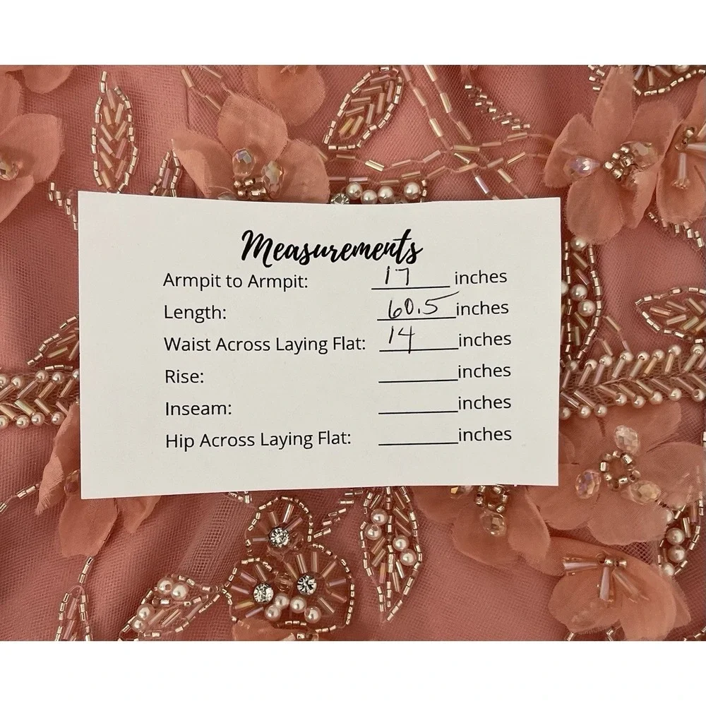 Mac Duggal 11224 Embellished Tulle Salmon Cap Sleeve Gown Size 8 $698